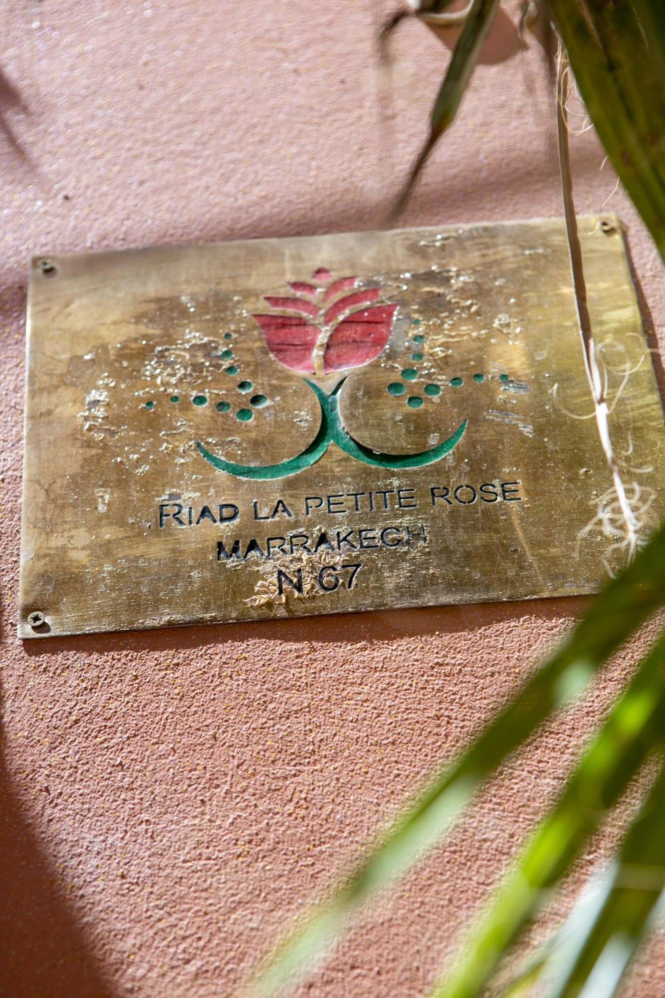 Riad Petite Rose Marrakesh Eksteriør bilde