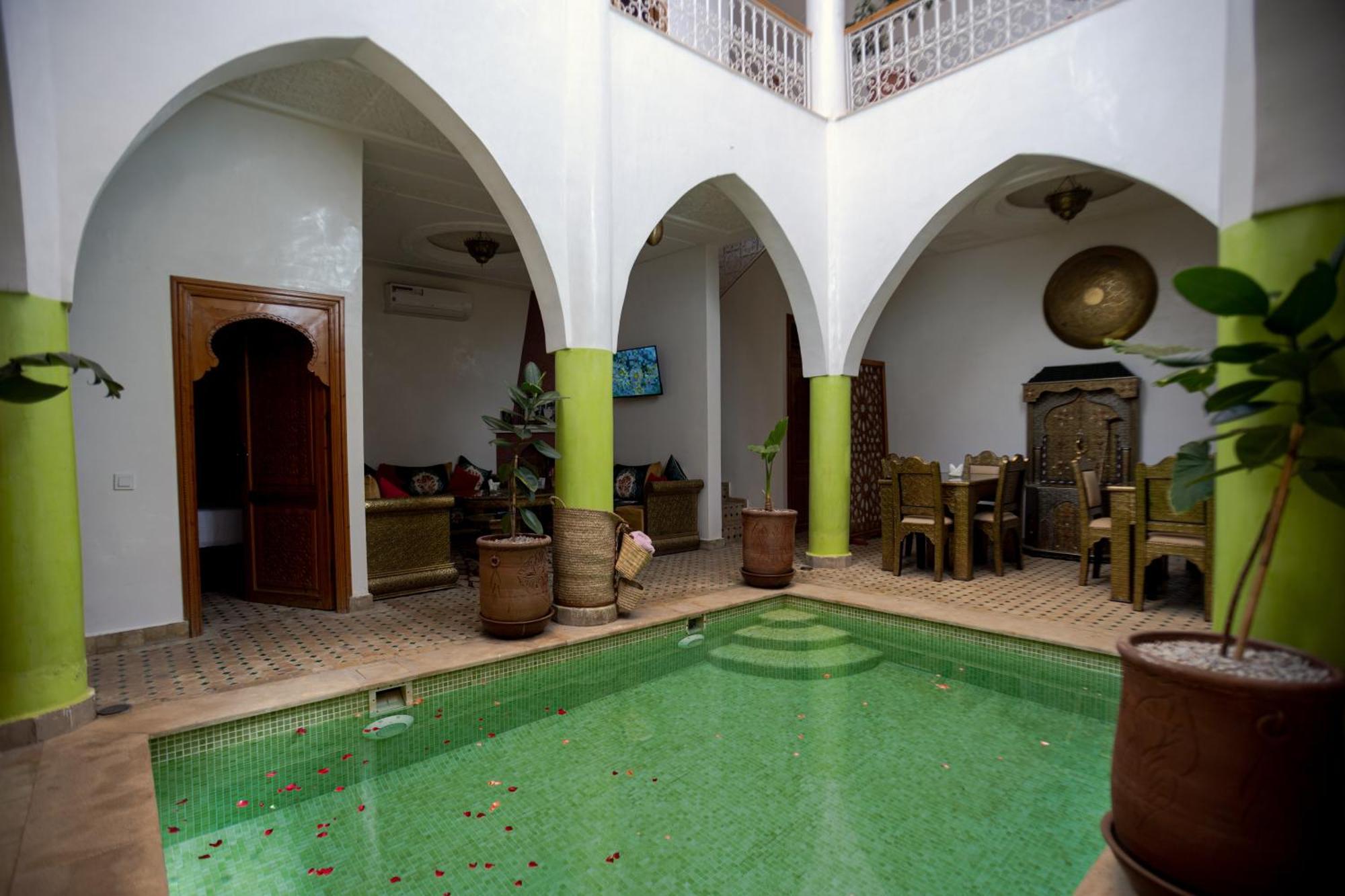 Riad Petite Rose Marrakesh Eksteriør bilde